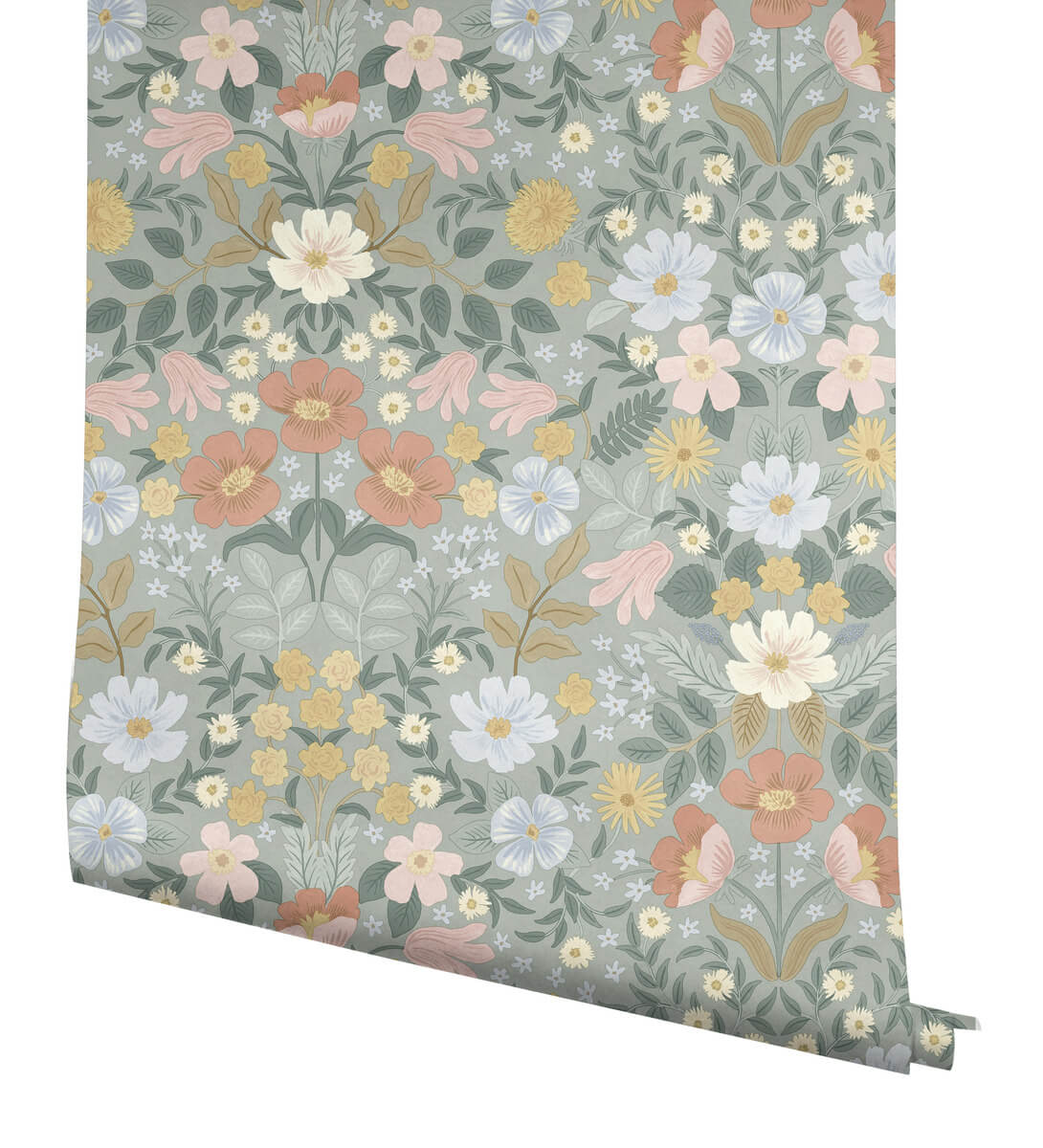 Rifle Paper Co. Bramble Garden Peel & Stick Wallpaper - Sage