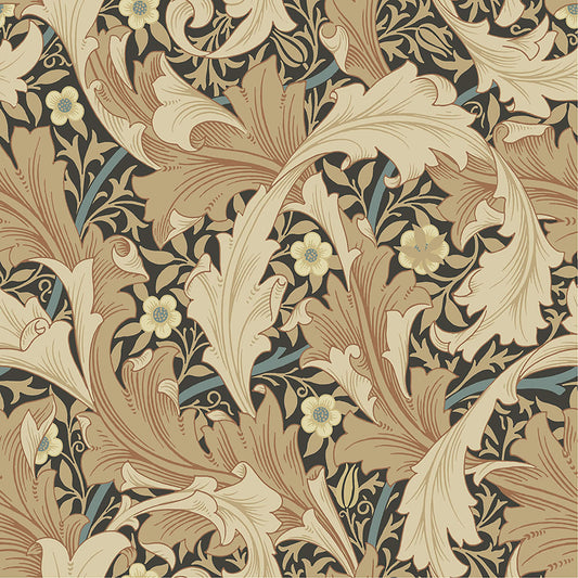 A-Street Prints Hidden Treasures Granville Wallpaper - Apricot