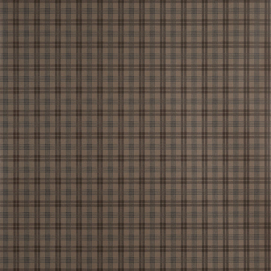 Thibaut Stripes & Checks Resource Huntley Plaid Wallpaper - Brown
